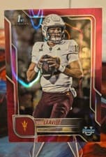 2025 Bowman University Chrome Base Set Sam Leavitt #195 card