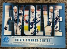 Steven Stamkos 2023 SP Authentic Evolve card