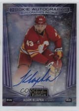 2024-25 O-Pee-Chee Platinum Rookie Autographs Adam Klapka #R-KL card