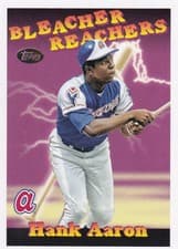 2025 Topps Update Bleacher Reachers Hank Aaron #BR-24 card