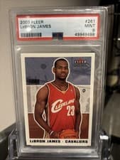 2003 Fleer LeBron James #261