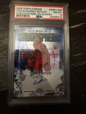 2025-26 Topps Chrome Stratospheric Signatures Rookies Collin Murray-Boyles #SMR-CMB card