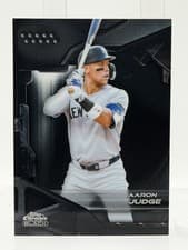 2026 Topps Chrome Black Base Set Aaron Judge #8 card