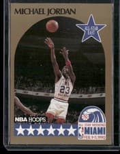 Michael Jordan 1990 Hoops card
