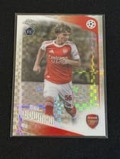 Max Dowman 2025 Topps Chrome UEFA card