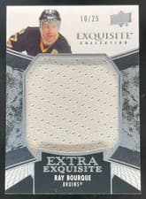 2024-25 Upper Deck Black Diamond Exquisite Collection Extra Exquisite Jersey Ray Bourque #ECE-RB card