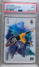 2025 Panini Prizm Color Blast Matthew Golden #12 card