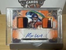 2024 Topps Inception Franchise Foundation Relic Autographs Bo Nix #FFRA-BN card