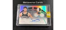 2025-26 Topps 3 Rookie 3 Patch Autographs Horizontal Ben Saraf #RPH-BS card