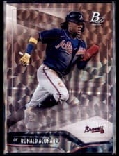Ronald Acuna Jr. 2021 Bowman Platinum card