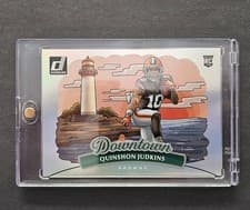 2025 Donruss Downtown! Horizontal Quinshon Judkins #17 card