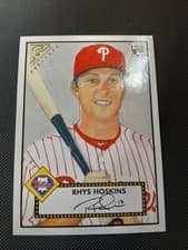 Rhys Hoskins 2018 Topps Gallery Heritage card