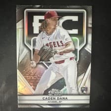 2025 Topps Chrome Black Rookie Design Variations Caden Dana #121 card