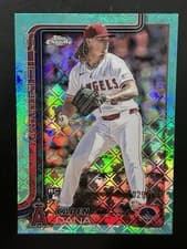 2025 Topps Chrome Logofractor Edition Base Set Caden Dana #245 card