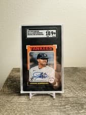2024 Topps Heritage Mini Real One Mini Autographs Jasson Domínguez #ROA-JD card