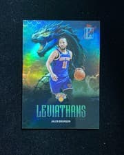 2025-26 Topps Signature Class Leviathans Jalen Brunson #LEV-4 card