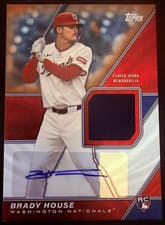2026 Topps Major League Material Autographs Brady House #MLM2-BHO card