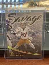 2025 Panini Luminance Savage Nick Bosa #6 card