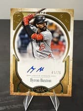 2026 Topps Tier One Prime Performers Autographs Byron Buxton #PPA-BB card
