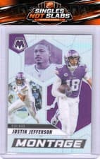 2025 Panini Mosaic Montage Justin Jefferson #27 card