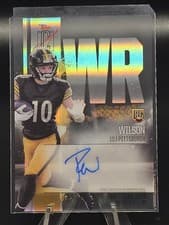 2024 Topps Signature Class Rookie Class Crystal Clear Autographs Roman Wilson #RCC-RW card