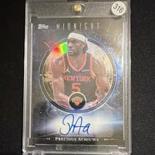2025-26 Topps Chrome Stratospheric Signatures Precious Achiuwa #SM-PA card
