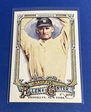 Walter Johnson 2025 Topps Allen and Ginter card
