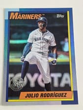 Julio Rodriguez 2025 Topps Update 1990 card