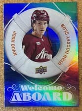 2024-25 Upper Deck Welcome Aboard Josh Doan #WA-11 card