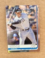 Aaron Judge 2019 Topps Chrome card