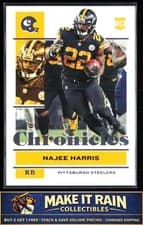 Najee Harris 2021 Panini Chronicles card