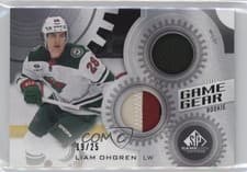 2024-25 SP Game Used Game Gear Rookies Liam Ohgren #GG-LO card