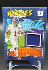 2025 Panini Absolute Absolute Heroes Memorabilia Malik Nabers #AHM-MNS card