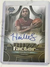 2025-26 Bowman Buzz Factor Autographs Hailee Swain #BZA-HS card