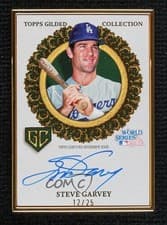 2025 Topps Gilded Collection Gilded Champions Autographs Steve Garvey #GCH-SG card