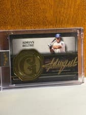 Adrian Beltré 2025 Topps Five Star Golden Graphs card