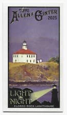 2025 Topps Allen & Ginter Light The Night (Minis) Eldred Rock Lighthouse #LTN-23 card