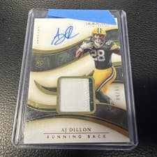 2020 Panini Immaculate Collection AJ Dillon #122