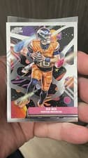 2025 Topps Cosmic Chrome Base Set Bo Nix #28 card