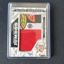 Frank Nazar 2024-25 Upper Deck Black Diamond Rookie Team Logo Jumbo Puzzle Patch card