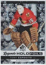 2024-25 SP Authentic Holofoil Legends Tony Esposito #HFL-35 card