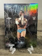 2026 Topps Chrome WWE Gamut CM Punk #GAM-5 card