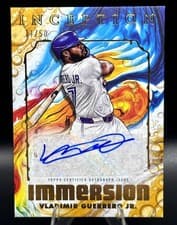 2025 Topps Inception Inception Immersion Autographs Vladimir Guerrero Jr. #IIA-VG card