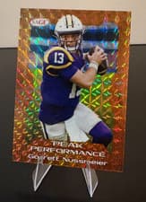 2026 SAGE Football Peak Performance Garrett Nussmeier #PK-GN card