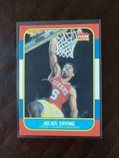 1986 Fleer Julius Erving #31
