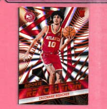 2024-25 Panini Revolution Rookie Revolution Zaccharie Risacher #17 card