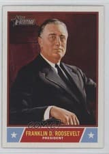 2025 Topps Heritage Notable Americans Franklin D. Roosevelt #NS-19 card