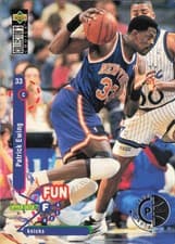 Patrick Ewing 1995-96 Collector's Choice Base Set card