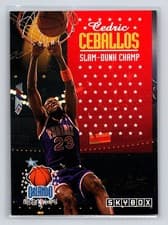 Cedric Ceballos 1992-93 SkyBox Base Set card