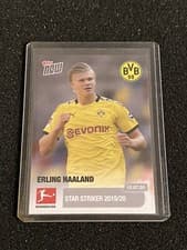 Erling Braut Haaland 2019 Topps Now Bundesliga card